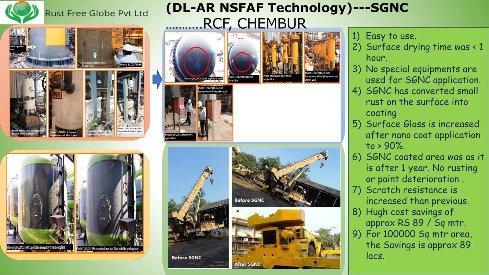 RCF Chembur — Quantified Proof of Performance